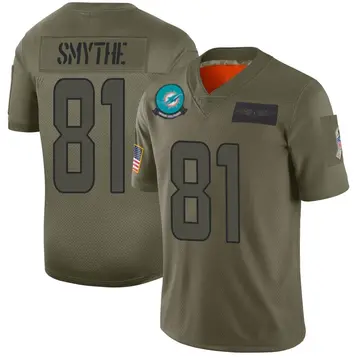 Men's Nike Durham Smythe Aqua Miami Dolphins Game Jersey – EliteSportswearCo