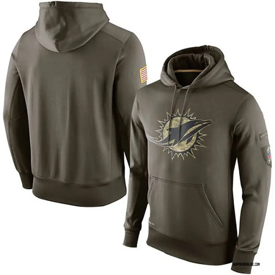 miami dolphins salute hoodie