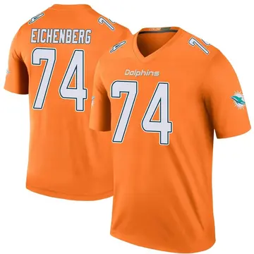 Erik Ezukanma Miami Dolphins Men's Legend Orange Color Rush T-Shirt